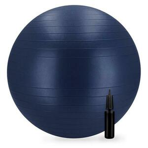 Spokey FITBALL Gymnastický míč, 65 cm, navy obraz