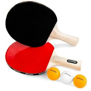 Spokey JOY SET-Sada pingpong, 2 pálky, 3 míčky, rovná rukojeť obraz