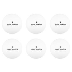 Spokey LERNER * Pingpongové míčky, 6 ks, bílé obraz