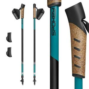 Spokey PEAK Hole Nordic Walking, 2dílné, modré obraz