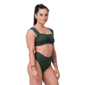 NEBBIA Miami Retro Bikini vrchní díl green obraz