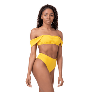 NEBBIA Miami Retro Bikini vrchní díl yellow obraz