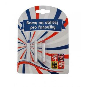 SportTeam Barvy na obličej ČR 4 tužky obraz