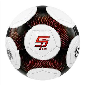 SPORTTEAM Fotbalový míč S2 vel.5 černo-červený obraz