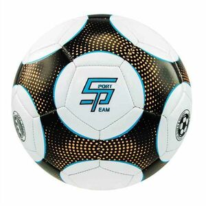 SPORTTEAM Fotbalový míč S2 vel.5 černo-oranžový obraz