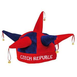 SPORTTEAM Klobouk šašek ČR 1 obraz