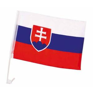 SPORTTEAM Vlajka na auto SR obraz