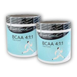 Sportwave 2x BCAA 4: 1: 1 free form 160 tablet obraz