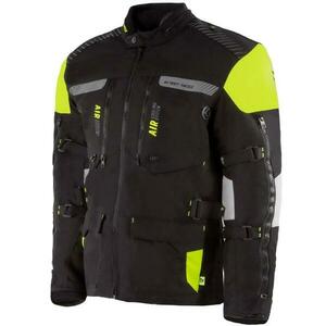 Street Racer Bunda na motorku ALL Season černo-fluo žlutá - 5XL obraz