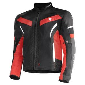 Street Racer Bunda na motorku Evans Air černo-červená - 5XL obraz