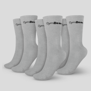 GymBeam Ponožky 3/4 Socks 3Pack Grey obraz