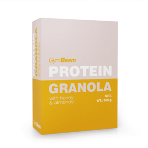 GymBeam Proteinová granola s medem a mandlemi obraz