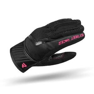 Street Racer Dámské rukavice na motorku Stunt černo-růžové - vel. XS - L obraz