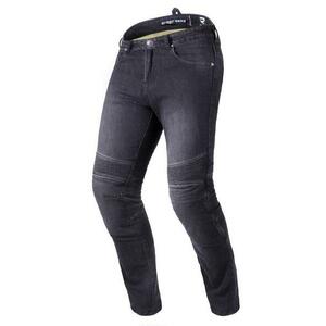 Street Racer Prodloužené jeansy na motorku Spike II CE černé + sleva 400, - na příslušenství - W42/L34 obraz
