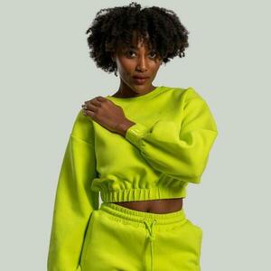 STRIX Dámská mikina Lunar Cropped Chartreuse - XL obraz