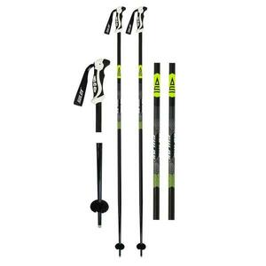 Sulob Sjezdové hole Riot černé - 130 cm obraz