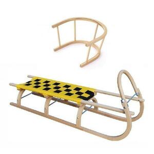 Sulov 67/125cm žluto-černé sáně + Ohrádka obraz