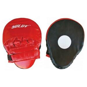 Sulov Box lapa prohnutá kožená pár červeno-černá obraz