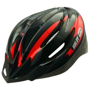 Sulov MATTEO černo-červená Cyklo přilba - L 58-61 cm obraz