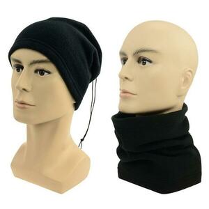 Sulov Multifunkční šátek 2v1 Fleece, černý obraz