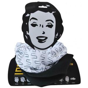 Sulov sportovní šátek s FLÍSEM - bílý obraz