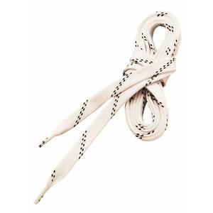 SULOV Tkaničky do hokejových bruslí voskované 200cm bílé obraz