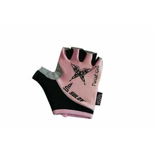 Sulov TWIST GEL růžové dětské cyklorukavice - S obraz