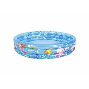 SUN CLUB Dětský bazén Mořský svět s třemi nafukovacími kruhy 120 cm obraz