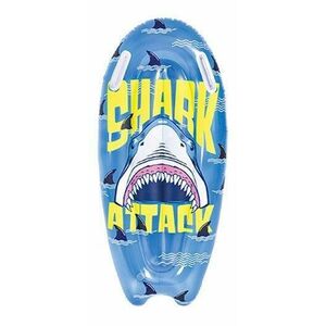 SUN CLUB Surfovací prkno, motiv žraloka, modré obraz