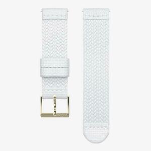 Suunto Suunto 20mm Athletic 5 Braided Textile Strap White Gold Size S obraz