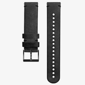Suunto Suunto 20mm Urban 2 Leather Strap All Black Size M obraz