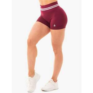 Ryderwear Dámské šortky Freestyle s vysokým pasem Burgundy obraz