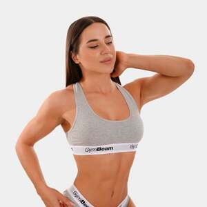 GymBeam Podprsenka Bralette Grey obraz