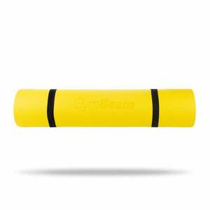 Gymbeam Podložka Yoga Mat Dual Grey/Yellow obraz