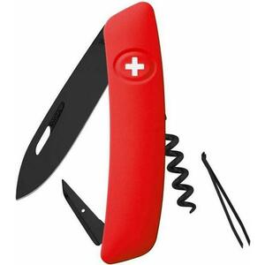 Swiza kapesní nůž D01 Allblack Standard red obraz