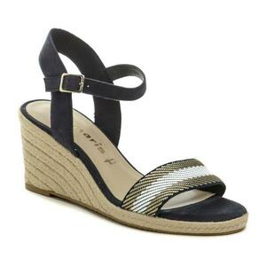 Tamaris 1-28329-42 navy dámské sandály na klínku - EU 38 obraz
