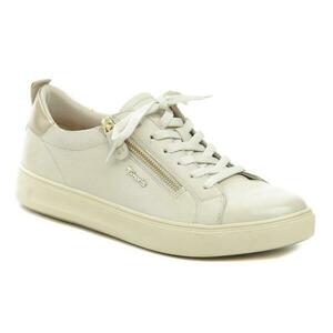 Tamaris 8-53707-42 krémové dámské nadměrné polobotky - EU 45 obraz