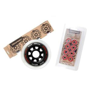 Tempish Radical 80x24 84A sada koleček 8 ks (výhodný set ) + TEMPISH Abec 9 chrom sada (16ks) ložiska obraz