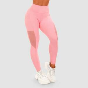 GymBeam Dámské legíny Mesh Panel pink obraz