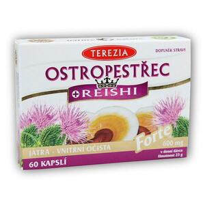 Terezia Ostropestřec + Reishi forte 60 kapslí obraz