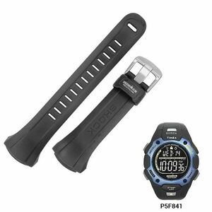 Timex Timex originální gumový řemínek černý obraz