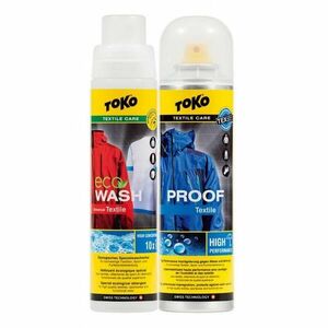 TOKO Duo-Pack Textille Proof & Eco Textile Wash 2 x 250 ml obraz
