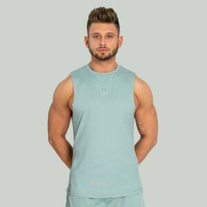 STRIX Tílko Essential Cut-off stone blue obraz