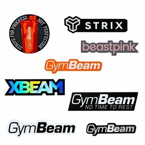 GymBeam Nálepky 8Pack obraz