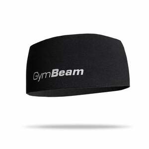 GymBeam Sportovní čelenka Light Black obraz