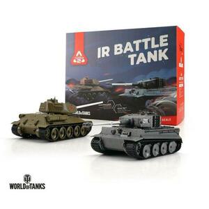 Torro RC tanky World of Tanks Tiger I + T-34/85 IR 1: 30 obraz