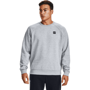 Under Armour Pánská mikina Rival Fleece Crew Grey obraz