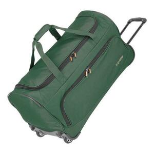 Travelite Basics Fresh Wheeled Duffle Dark green taška obraz