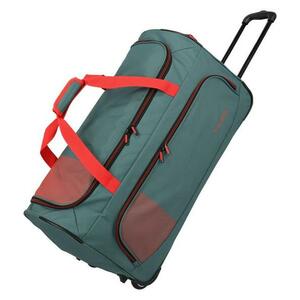 Travelite Basics Fresh Wheeled duffle L Green/orange obraz
