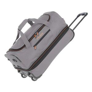 Travelite Basics Wheeled duffle S Grey/green 51l obraz
